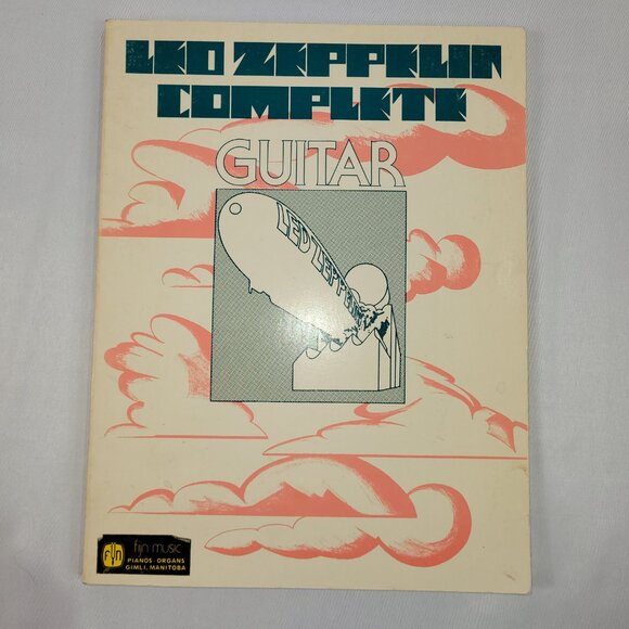 Led Zeppelin Complete Guitar Lyrics Music Song Book - Picture 1 of 2